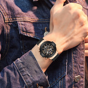 Silicone Strap Japanese Movement Watch