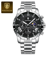 POEDAGAR Luxury Men's Quartz Watch